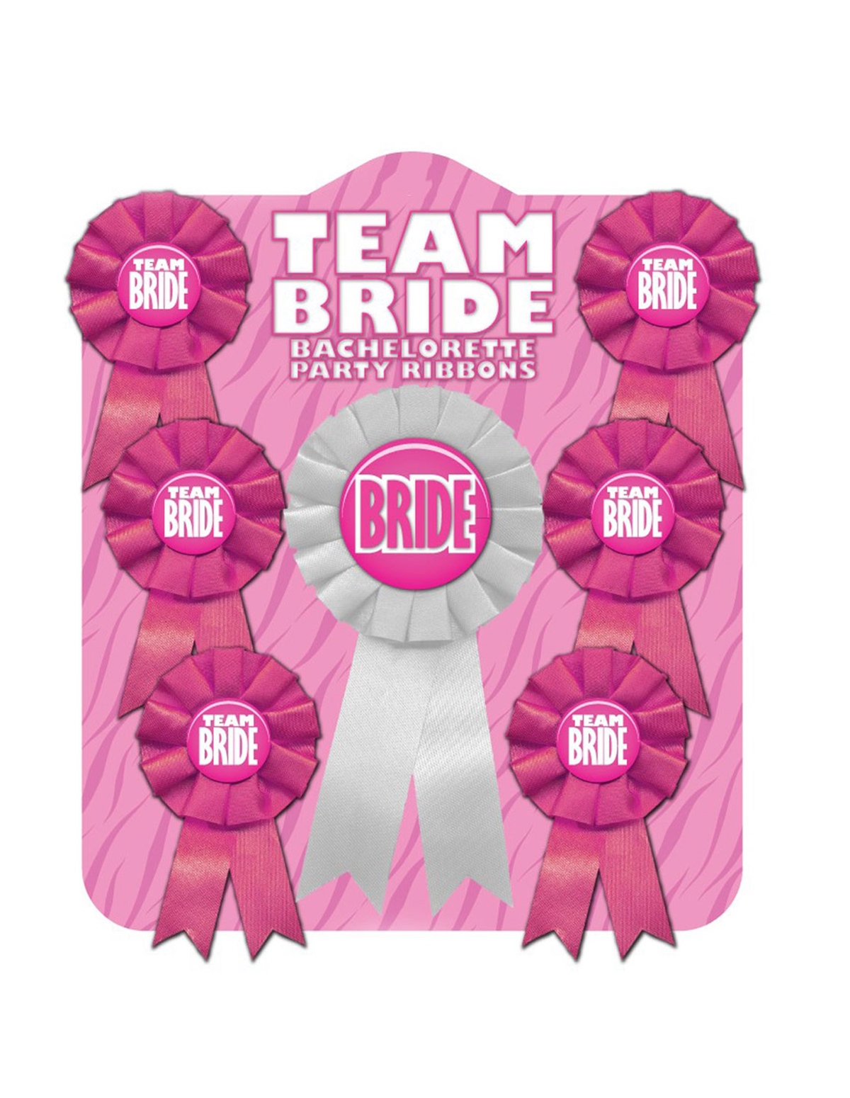 alternate image for Team Bride Ribbon Pin Set