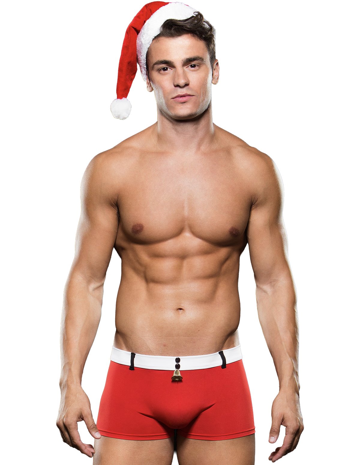 alternate image for MR. SANTA TRUNKS WITH HAT