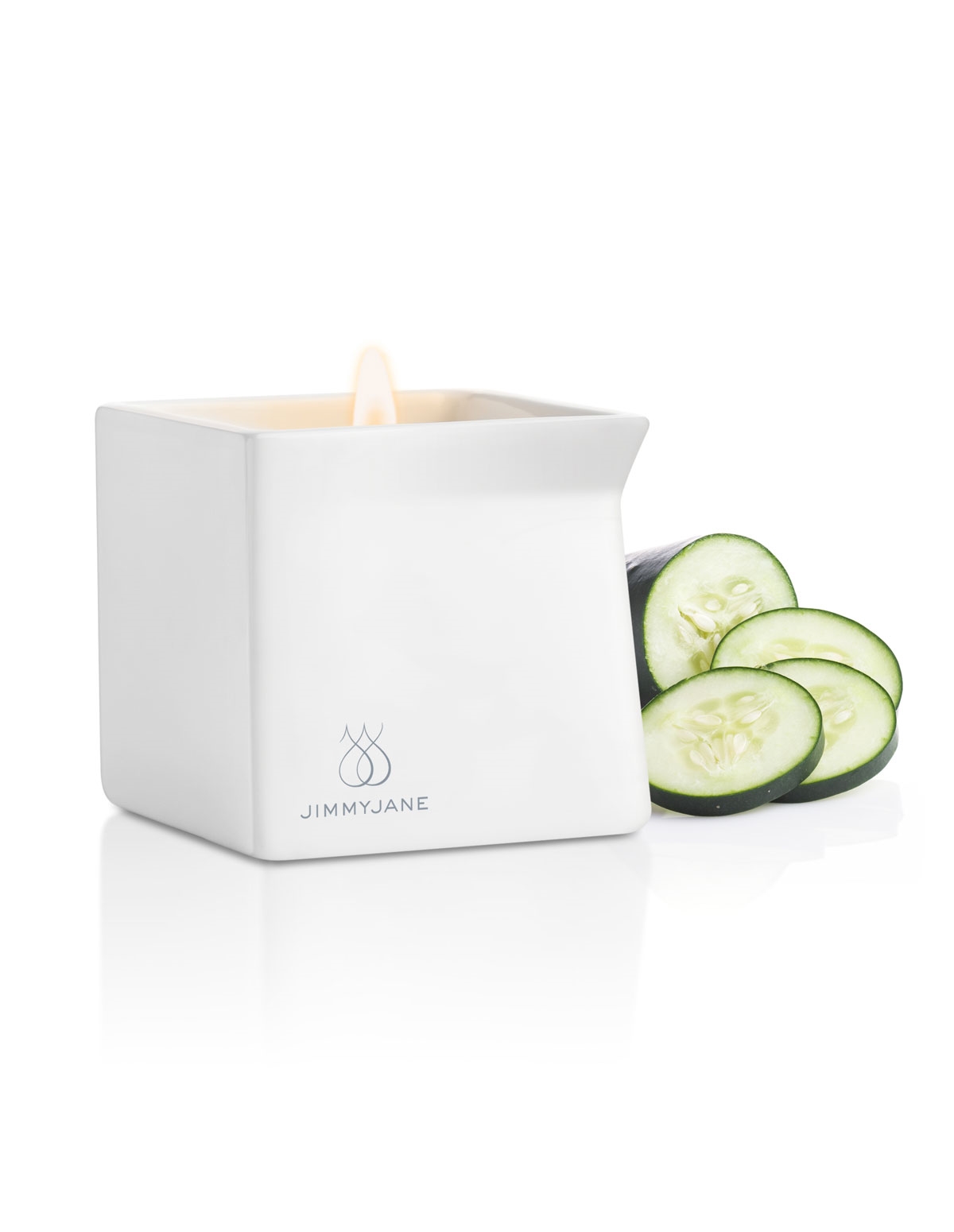 alternate image for Cucumber Water Massage Candle