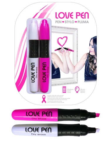 Love Pens For Mirrors & Windows default view Color: WTP