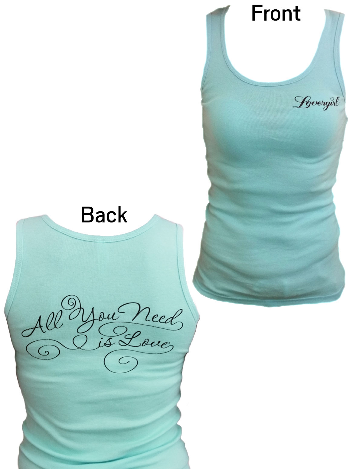 alternate image for Lovergirl Tank Top - Allyou Need Is Love