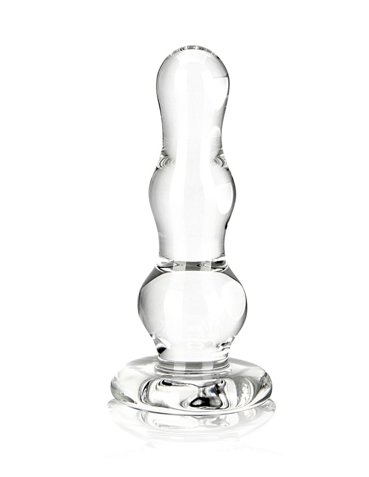 alternate image for 4 Inch Bubble Glass Butt Plug