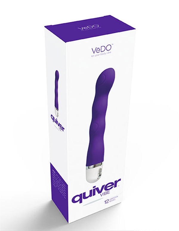 Quiver G-Spot Vibrator - Into You Indigo ALT4 view Color: PR