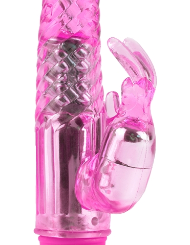 Jelly Gems Rabbit Vibrator Pink ALT1 view 