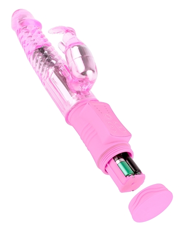 Jelly Gems Rabbit Vibrator Pink ALT2 view 