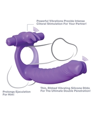 Additional ALT1 view of product C-RINGZ DOUBLE PENETRATOR RABBIT with color code 