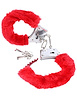Additional RED view of product FETISH FANTASY BEGINNER'S FURRY CUFFS with color code RD