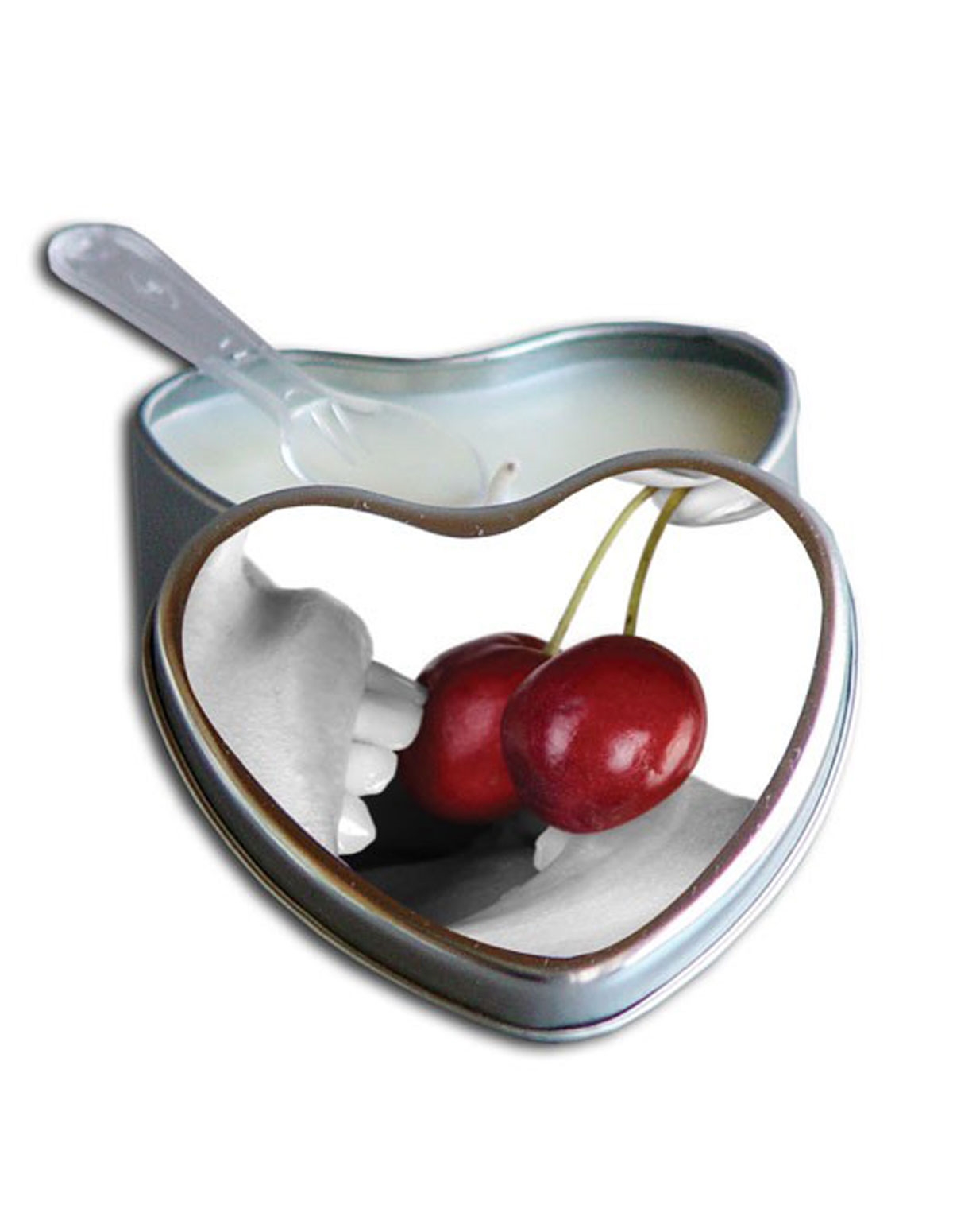 alternate image for Cherry Edible Massage Candle