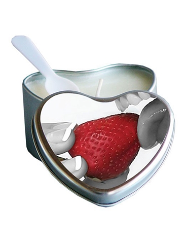 Strawberry Edible Massage Candle default view Color: NC