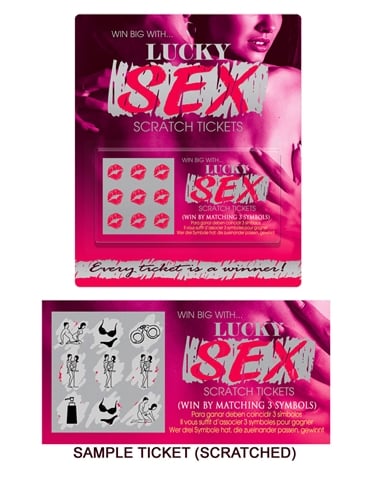 LUCKY SEX SCRATCH TICKETS - BG.R146-03049