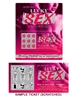 Additional NO COLOR view of product LUCKY SEX SCRATCH TICKETS with color code NC