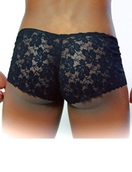 Additional ALT view of product ROSE LACE MINI BOXER with color code 