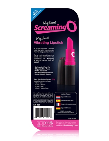 Screaming O Lipstick Vibrator ALT4 view 