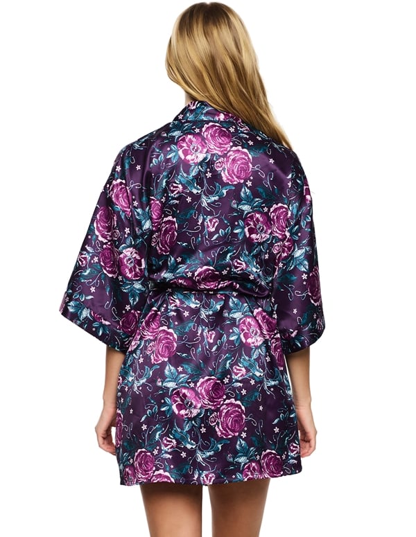 Muse Satin Kimono Robe ALT1 view Color: SJF