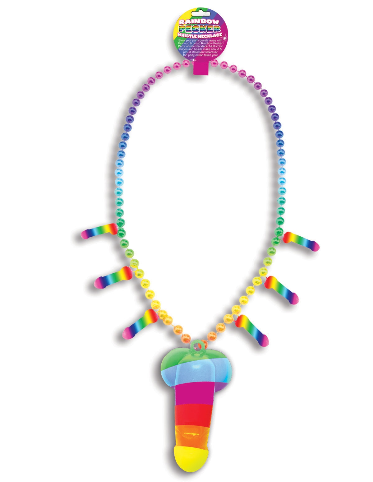 alternate image for Rainbow Pecker Necklace