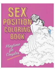 Front view of SEX POSITION COLORING BOOK
