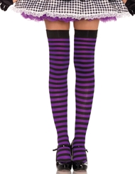 Front view of STRIPE THIGH HIGH