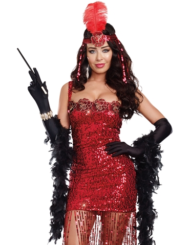 Aint She Sweet Flapper Costume default view Color: RD