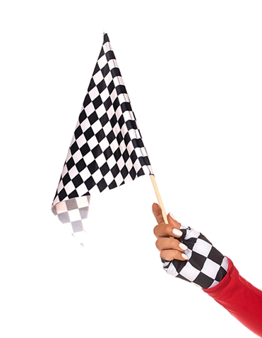 Checkered Flag default view Color: BW