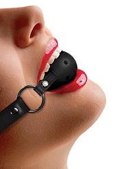 Alternate front view of OUCH! BREATHABLE BALL GAG