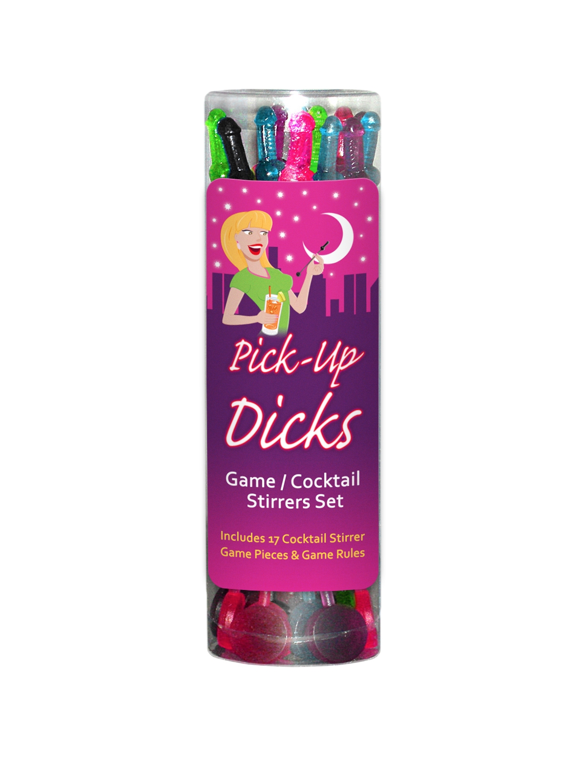 alternate image for Pick Up Dicks Game/ Cocktail Stirrer Set