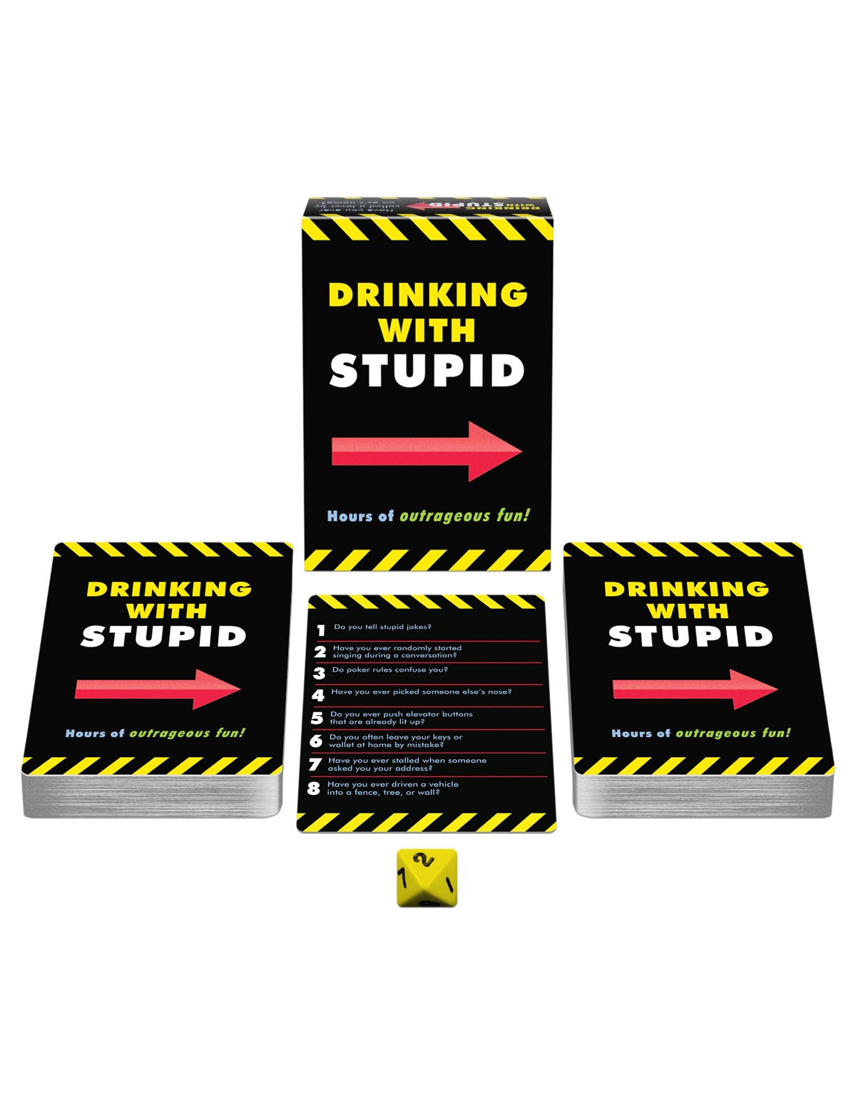alternate image for Drinking With Stupid Card Game
