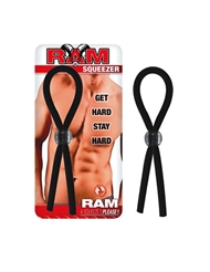 Alternate back view of RAM SQUEEZER COCK RING