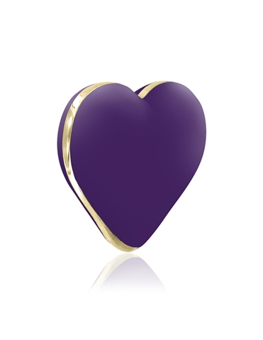 Rianne S Rechargeable Heart Vibrator Purple default view Color: PR