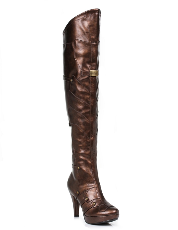 Blair Bronze Over The Knee Boot default view Color: BR