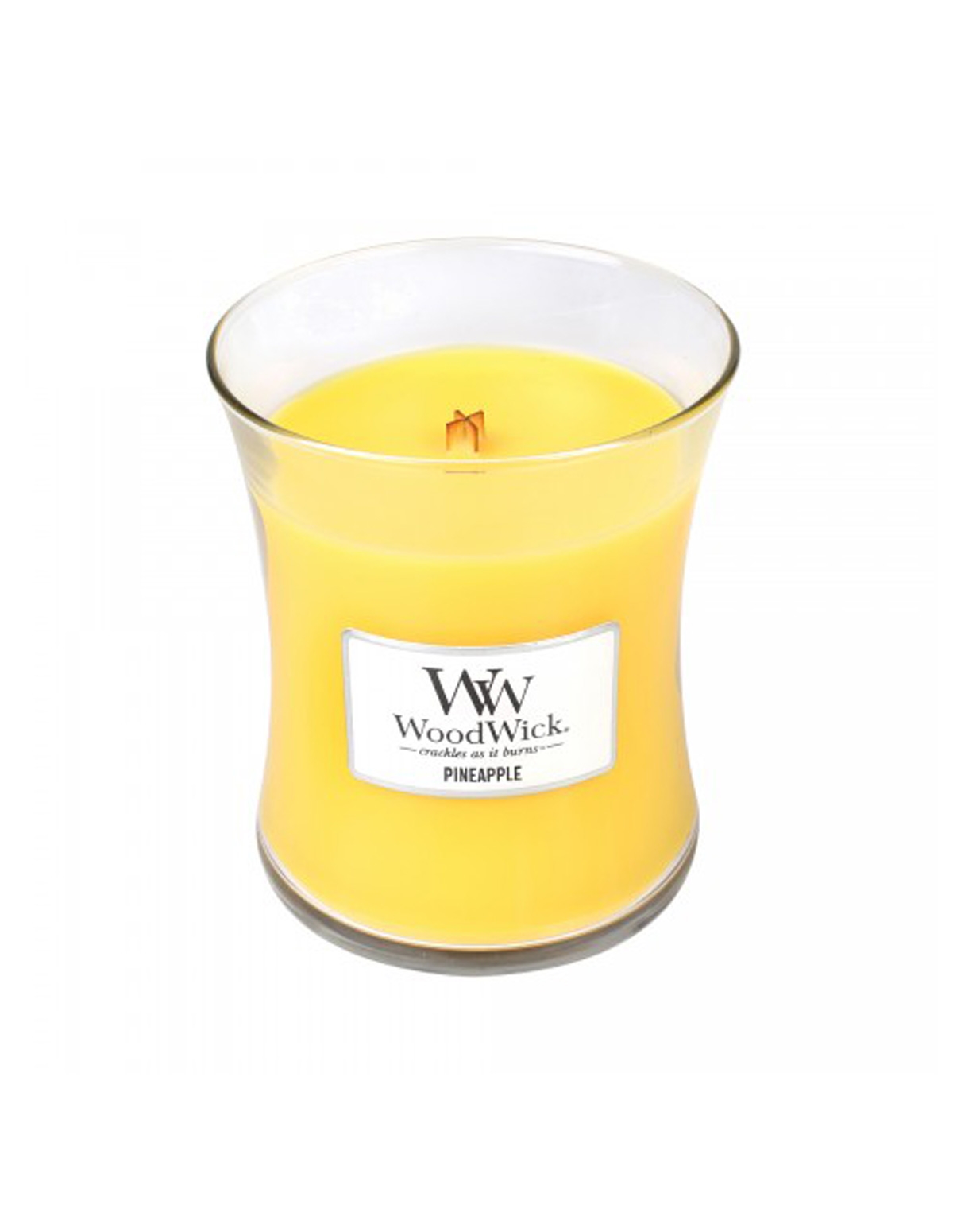 alternate image for Pineapple Medium Woodwick Candle