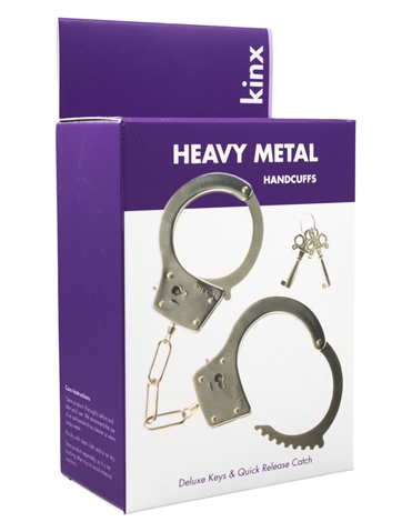 Heavy Metal Handcuffs ALT view 