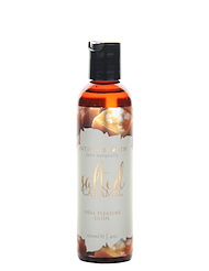 Front view of SEA SALT CARAMEL FLAVORED GLIDE 120ML