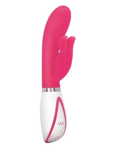 Disco Bunny Silicone Rechargeable Vibe default view Color: PK