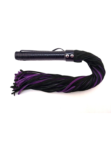 Rouge Suede Flogger With Leather Handle default view Color: BU