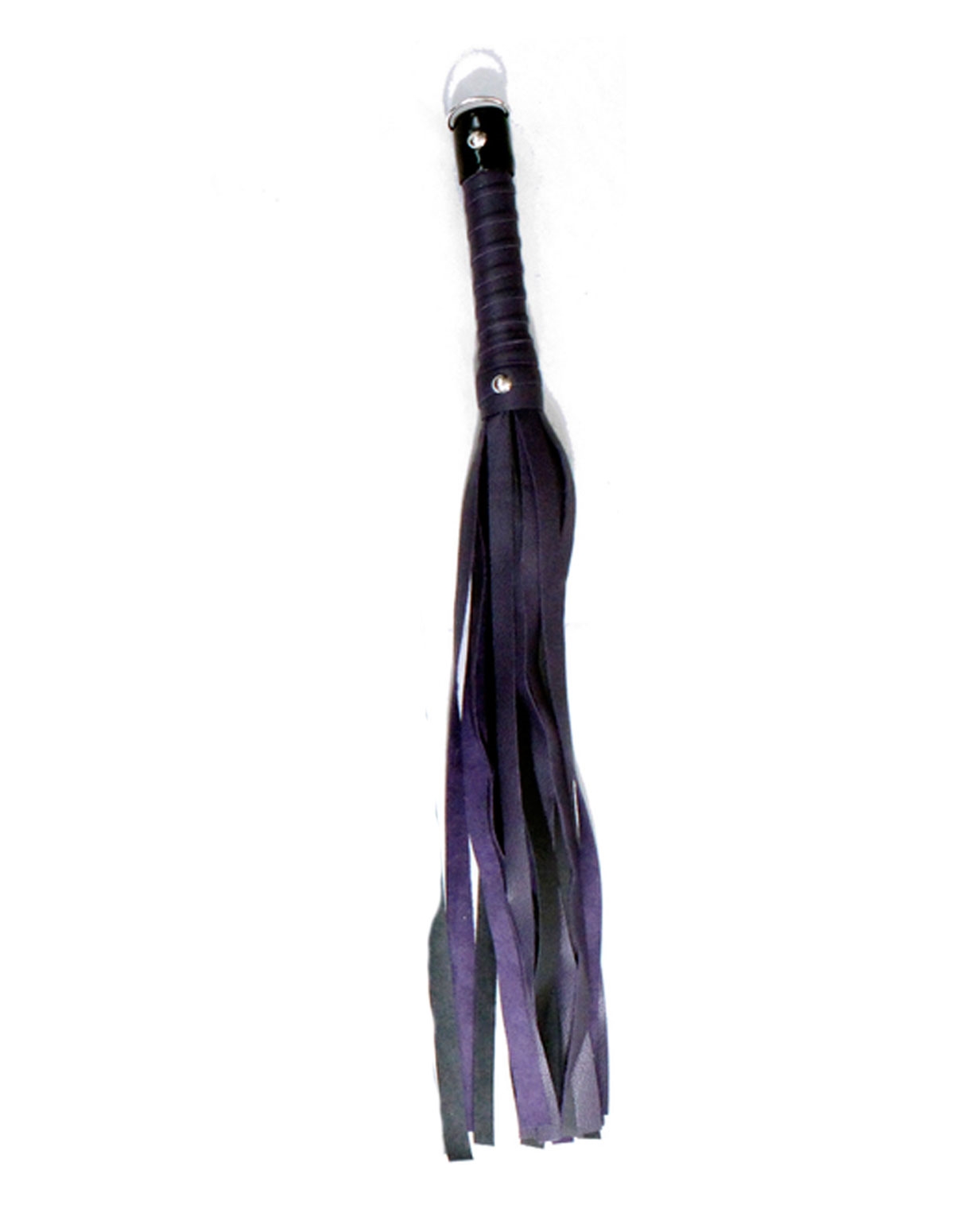 alternate image for Purple Leather Flogger