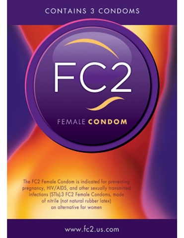 Fc2 Female Condoms default view Color: NC