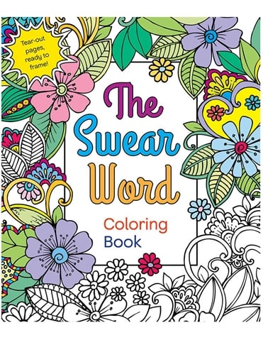 Swear Word Coloring Book default view Color: NC