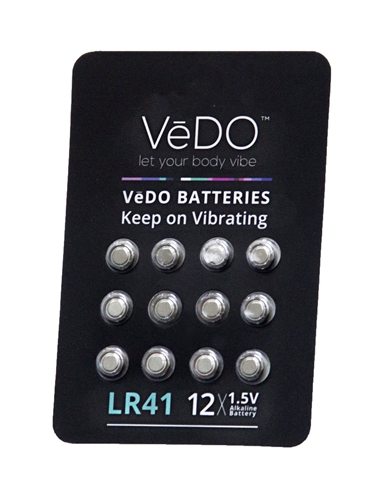 Vedo Lr41 1.5 Volt Batteries - 12 Pack default view Color: NC