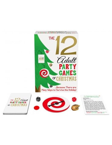 12 ADULT PARTY GAMES OF CHRISTMAS - XM.008-03049