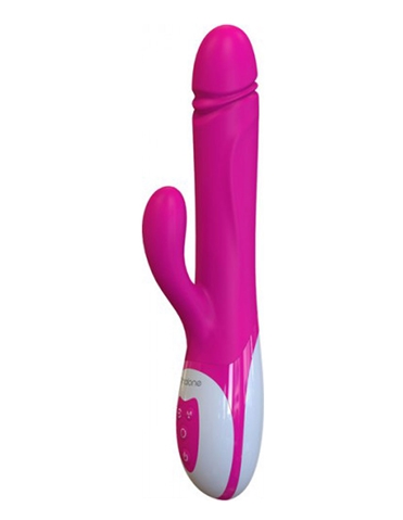Wave Silicone Thrusting Vibrator default view Color: PK