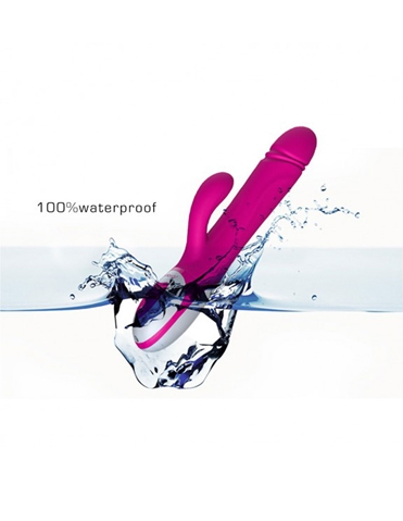 Wave Silicone Thrusting Vibrator ALT2 view 