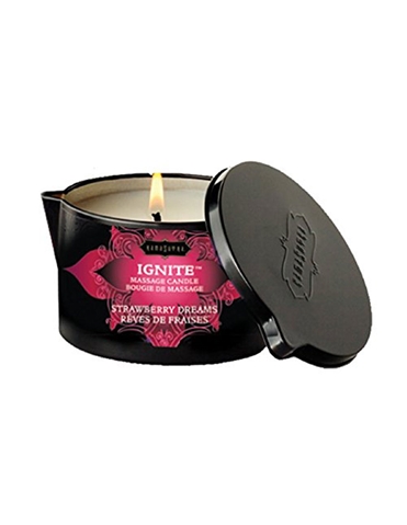 Ignite Strawberry Dreams Candle default view Color: NC