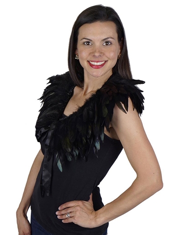 Rooster Coque Feather Cape ALT1 view 