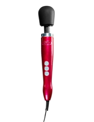 Alternate front view of DOXY DIE CAST MASSAGE WAND RED
