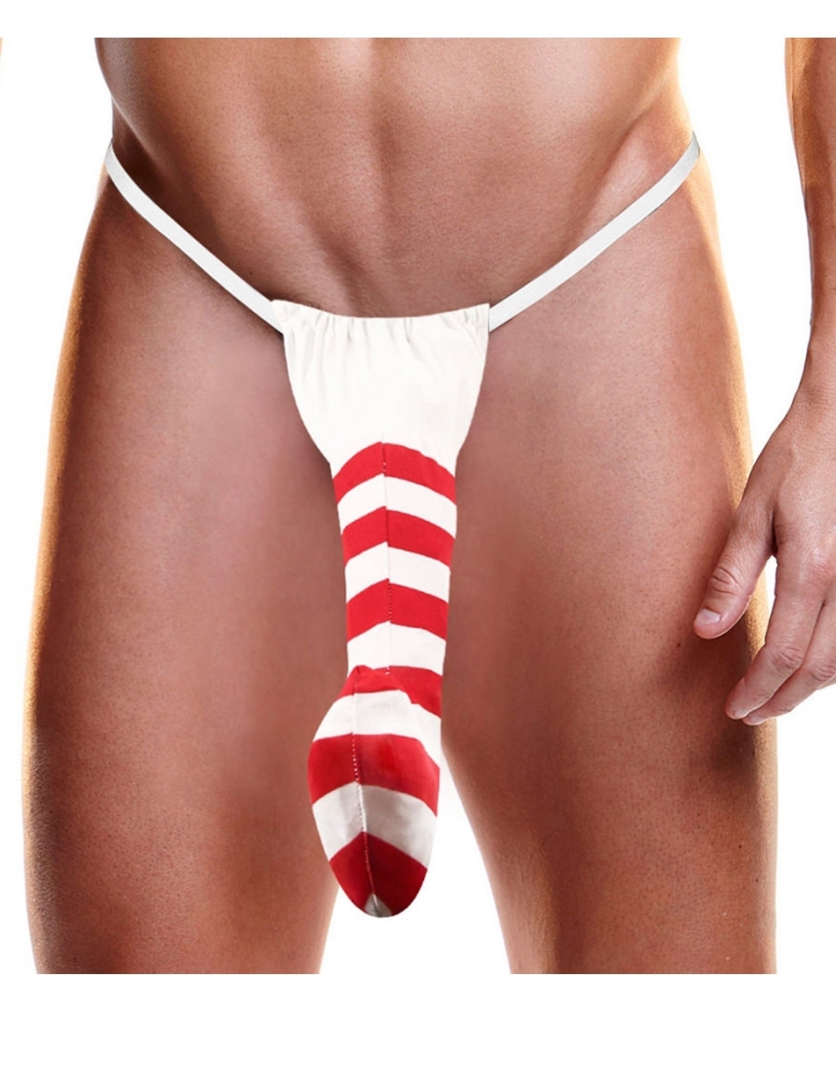 alternate image for Candy Cane Thong