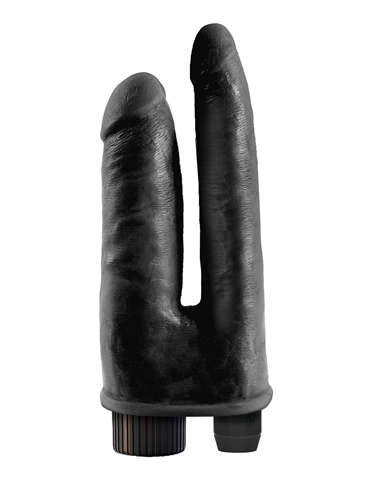 King Cock Vibrating Double Penetrator Black ALT1 view 