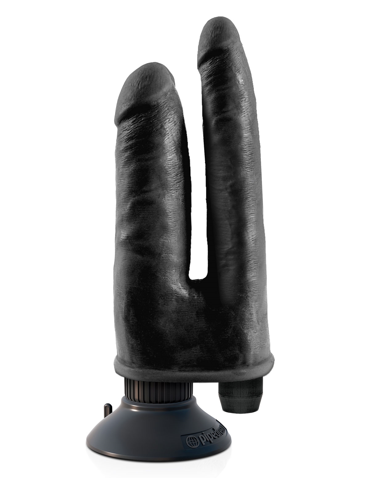 alternate image for King Cock Vibrating Double Penetrator Black