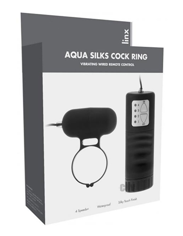 Linx Aqua Silks Waterproof Cock Ring ALT1 view 