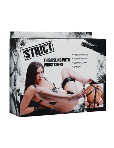 Deluxe Thigh Sling With Wrist Cuffs ALT2 view 