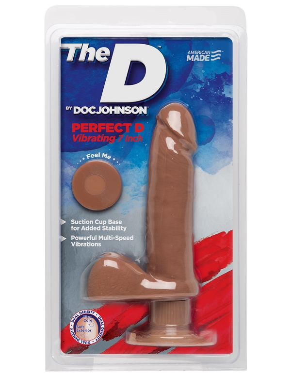 The Perfect D Seven Inch Vibrator Nude ALT view 